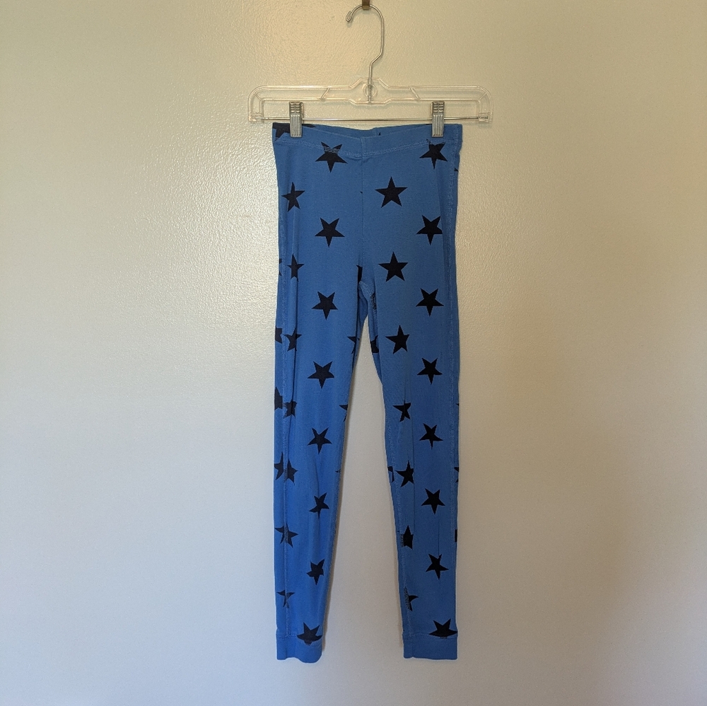 Primary Star Print Pajama Pants Blue 10 Organic Cotton